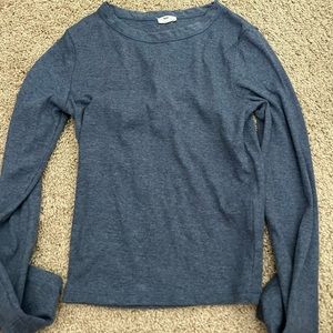 Cotton On Long Sleeve Blue Shirt